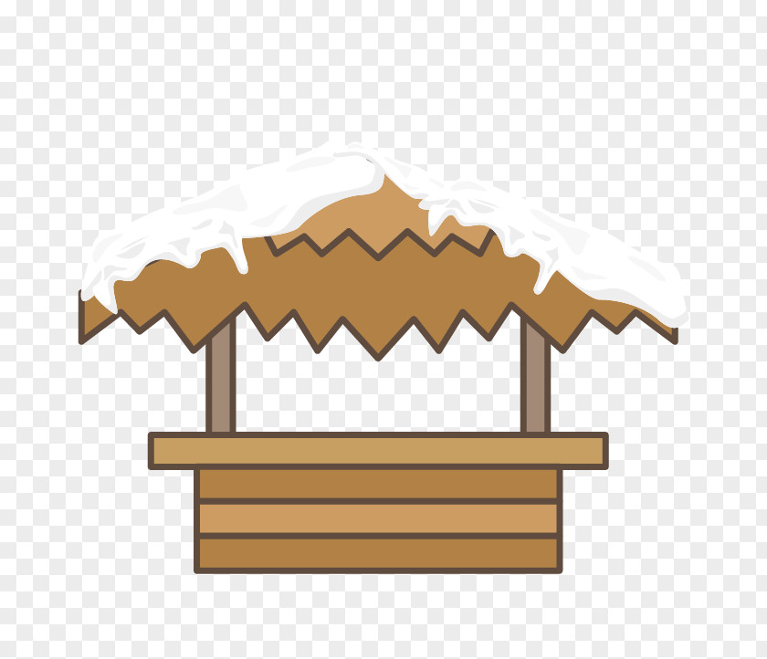 Vector Snow Thatched Roof House Angle Clip Art PNG