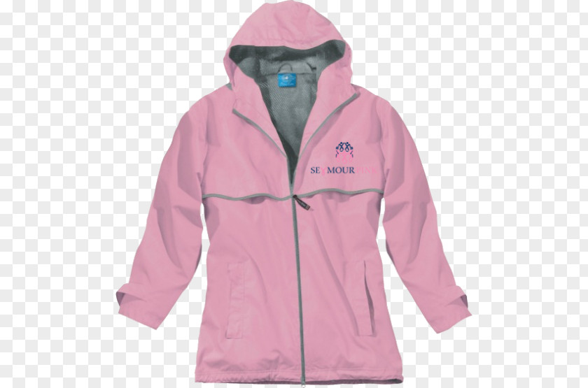 Clear Rain Jacket With Hood T-shirt Raincoat Sweater Clothing PNG