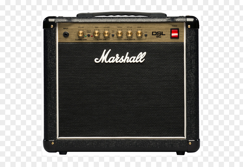 Electric Guitar Amplifier Marshall Amplification DSL5C MG10CF PNG