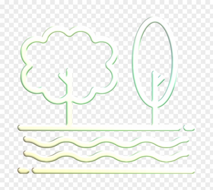 Forest Icon Nature River PNG