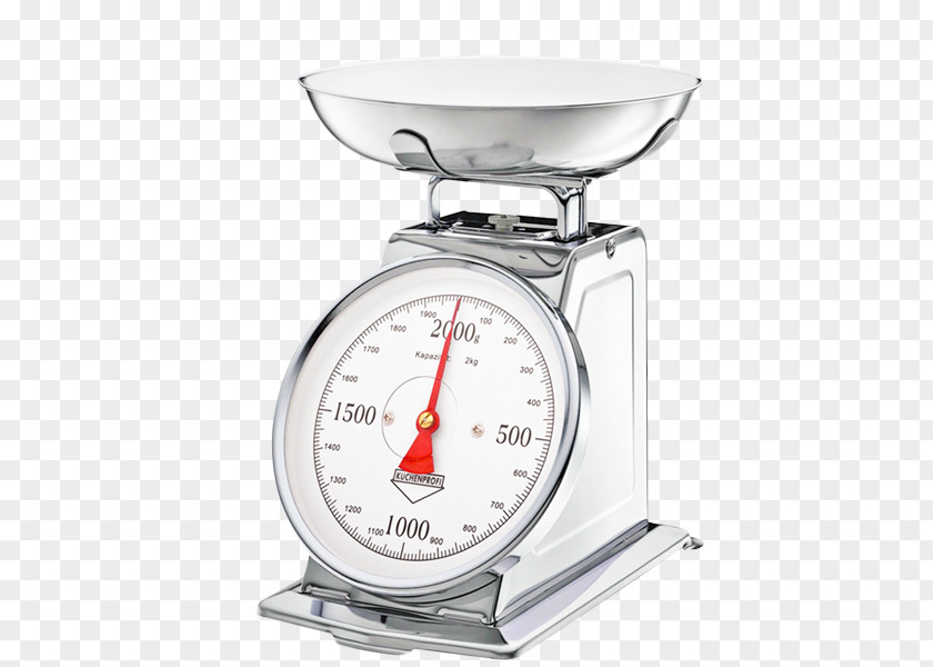 Kitchen Scale Measuring Scales Keukenweegschaal Interio White PNG