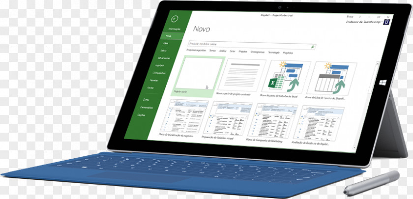 Noticias Tablet Microsoft Project Management PNG