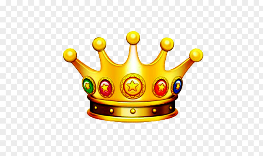 Yellow Crown Picture Material PNG