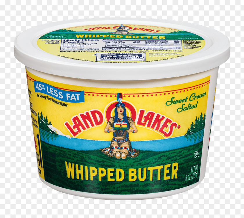 Butter Land O'Lakes Cream Unsalted Food PNG