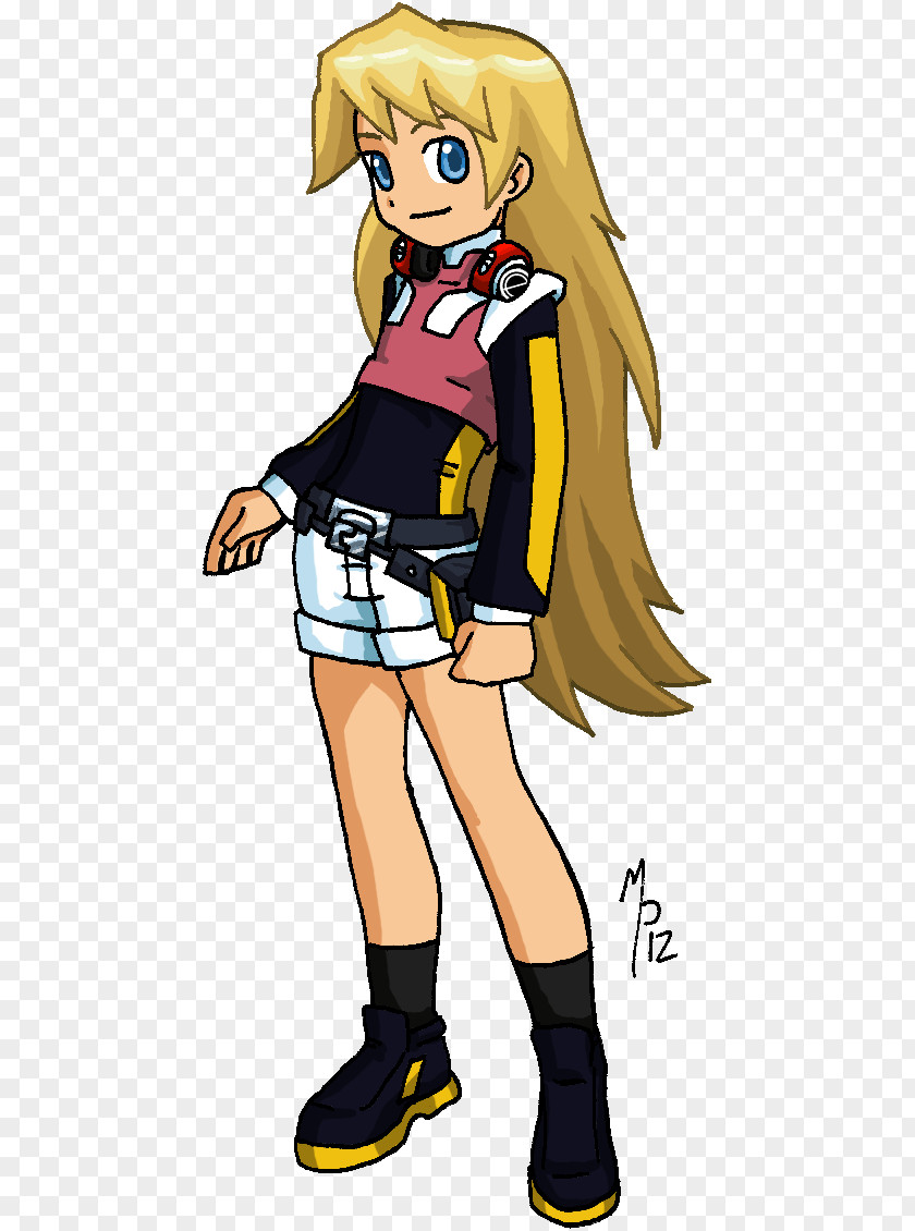 Ciel Full Body Mega Man Battle Network 5 ZX Proto Zero PNG