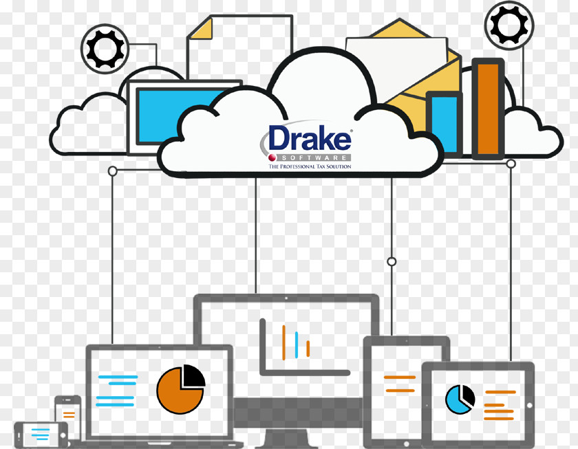 Drake Web Hosting Service Responsive Design Application Cross-platform PNG
