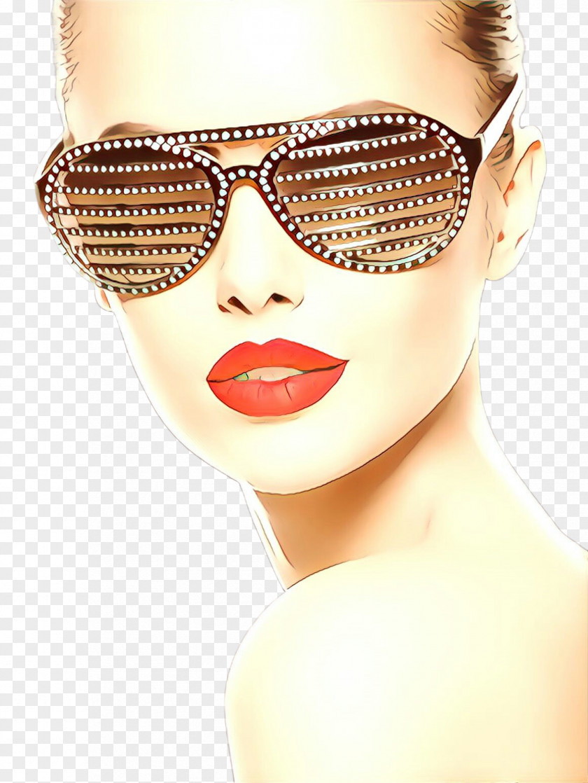 Eyebrow Beauty Glasses PNG