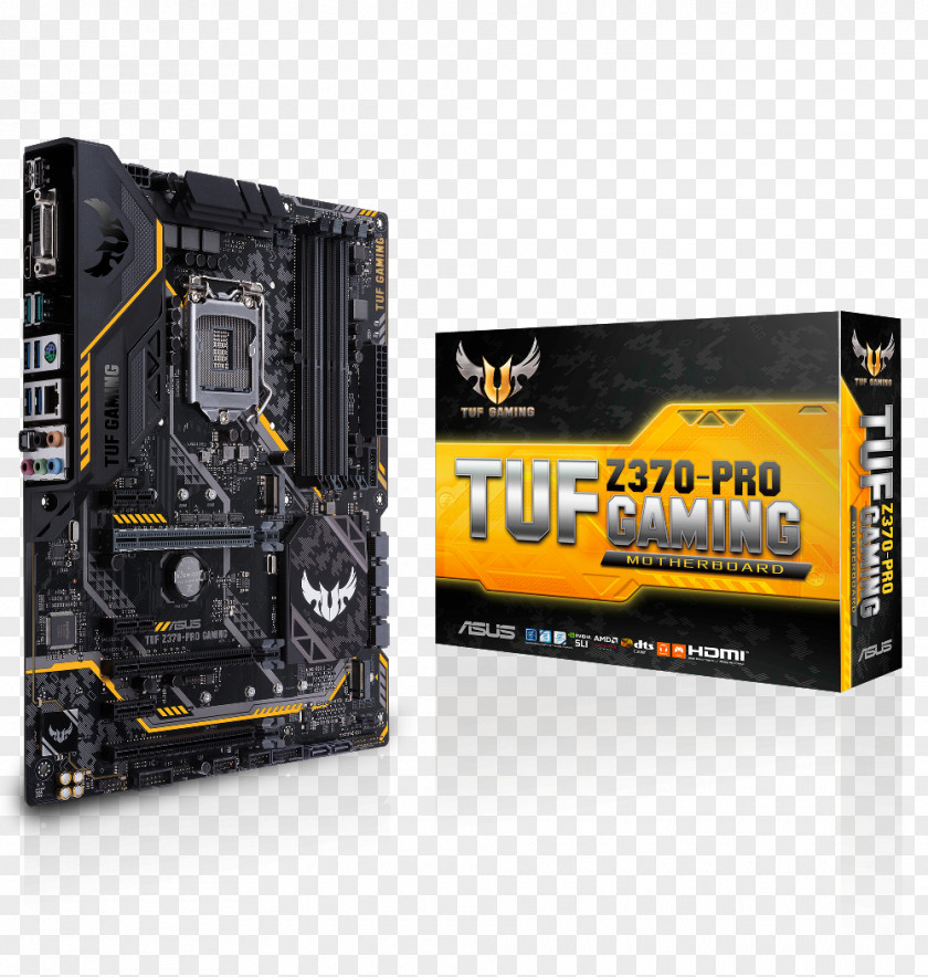 Intel ASUS Tuf Z370-PRO Gaming Socket LGA 1151 DDR4 ATX Motherboard PRIME Z370-A PNG