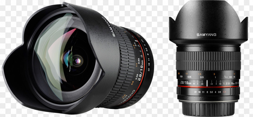 Camera Lens Samyang 10mm F/2.8 ED AS NCS CS Optics Wide-Angle Wide-angle PNG