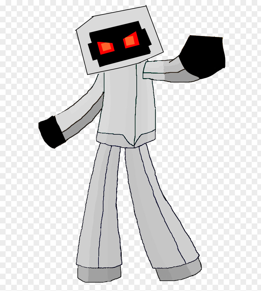 Minecraft Herobrine Drawing Slenderman Fan Art PNG