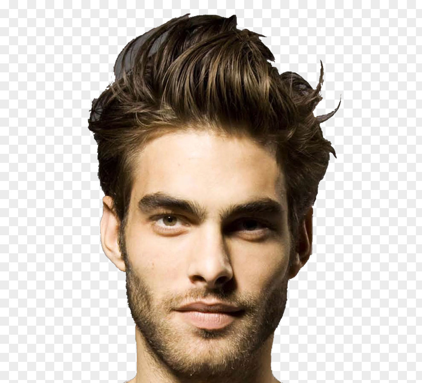 Model Jon Kortajarena Brown Hair Cosmetologist Quiff PNG