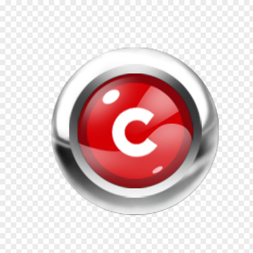 Red Button Free Game Save The World Circle PNG