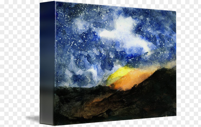 Starry Night Earth /m/02j71 Painting Desktop Wallpaper PNG