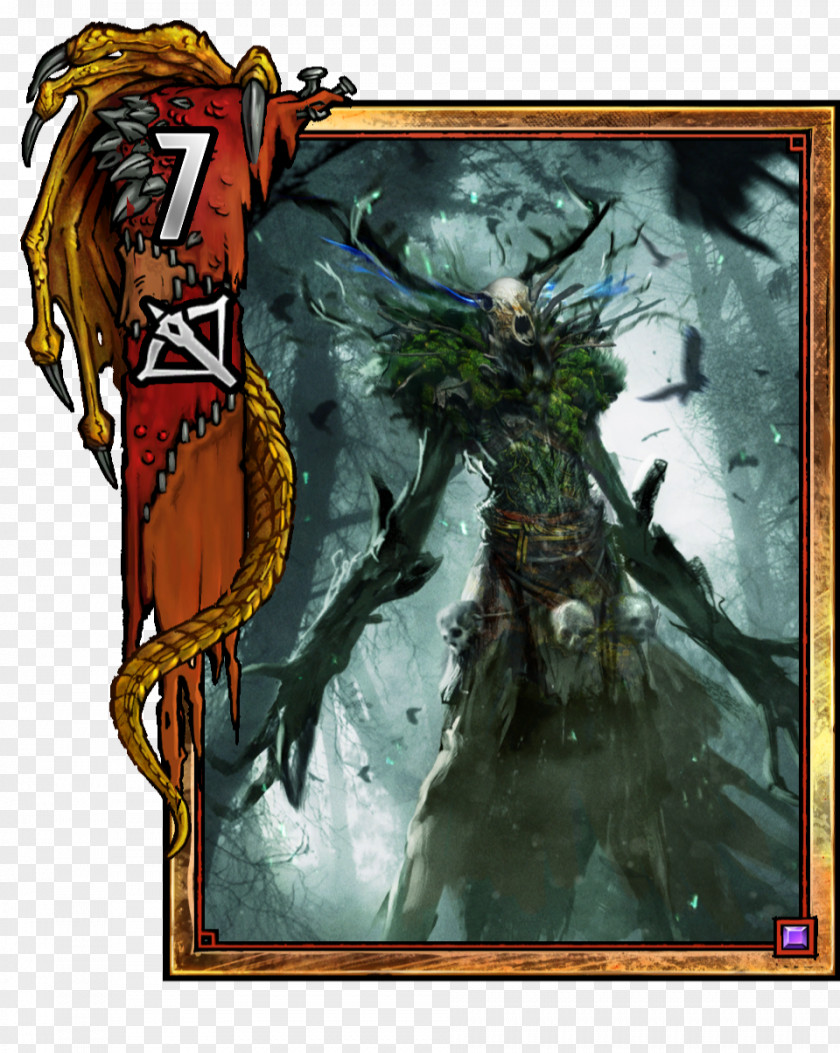 The Witcher 3: Wild Hunt Gwent: Card Game Leshy Spirit PNG