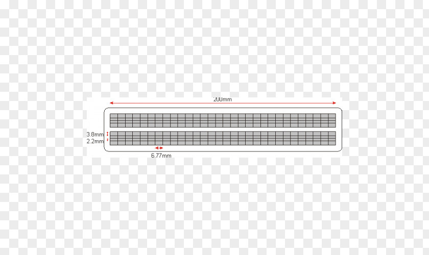 Two Adhesive Strips Brand Line PNG