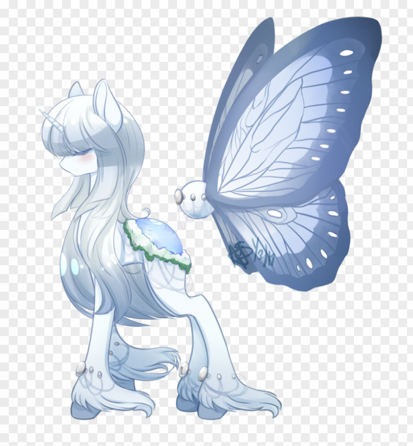 Water Unicorn Drawing Art Butterfly Insect PNG
