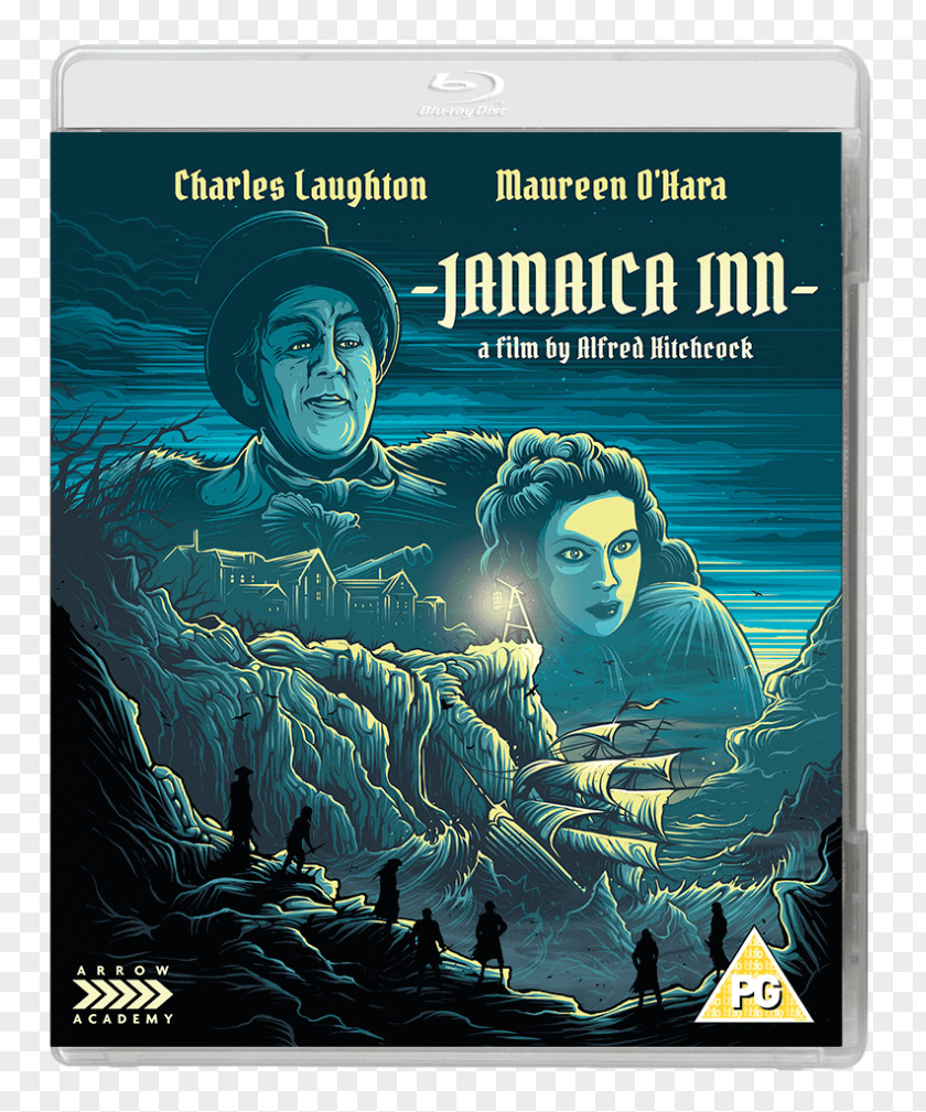 Alfred Hitchcock Jamaica Inn Blu-ray Disc Maureen O'Hara Film DVD PNG