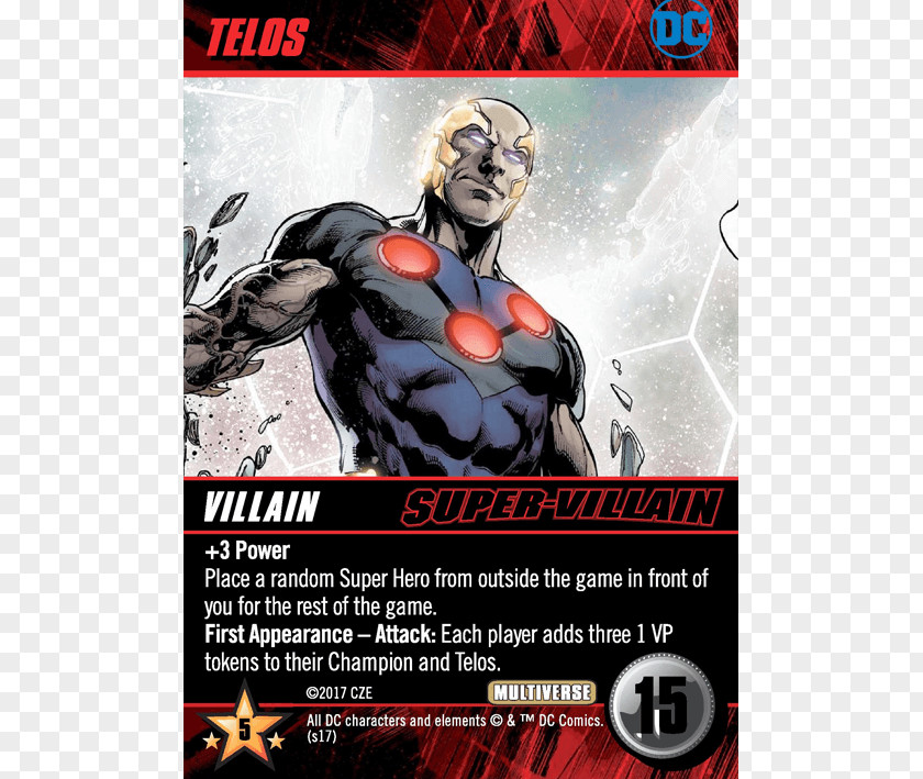 Dc Comics Cryptozoic Entertainment DC Deck-Building Game PNG