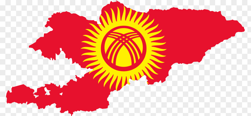 Flag Of Kyrgyzstan Stock Photography PNG