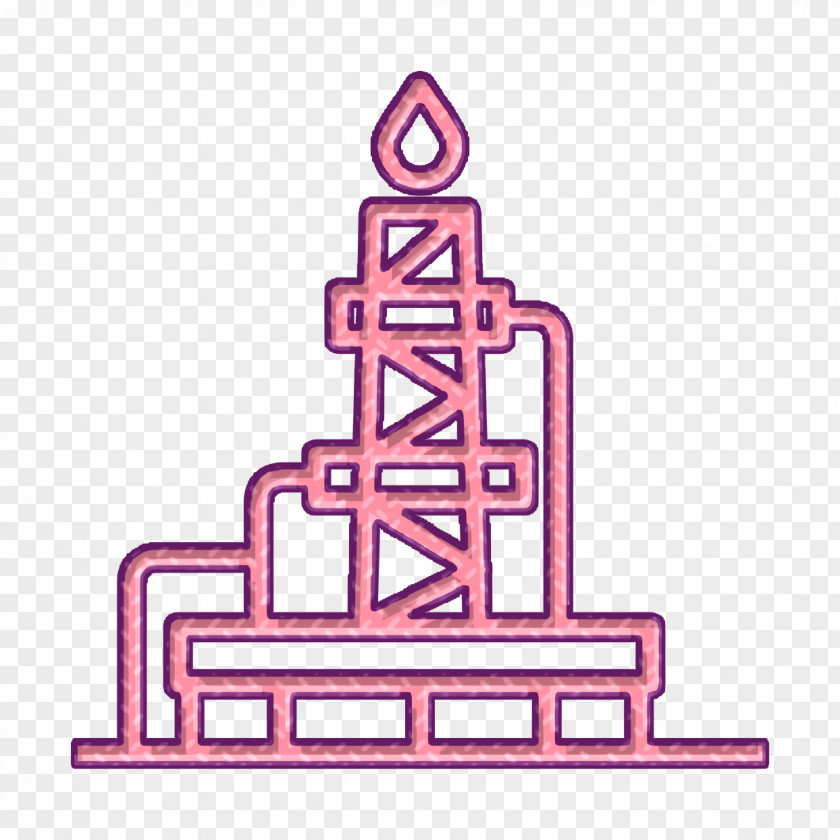 Petroleum Icon Drilling Rig Industry PNG