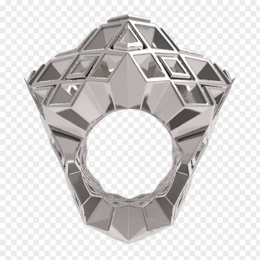 Silver Shapes Jewellery Diamond PNG