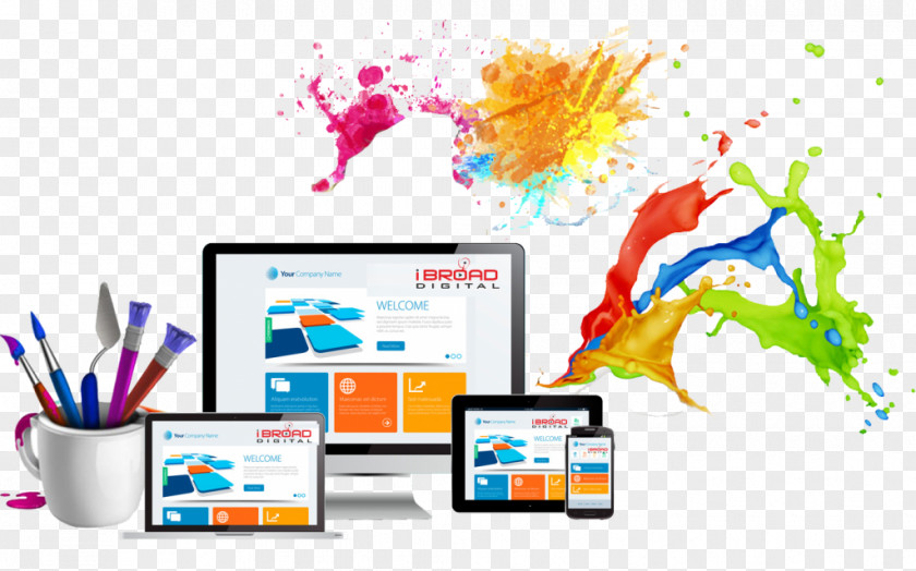 Web Design Development Responsive Digital Marketing Dynamic Page PNG