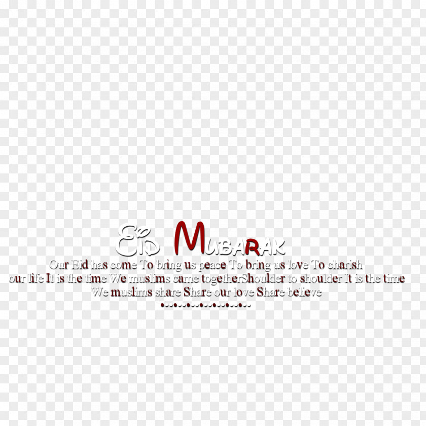 Eid Logo Brand Font PNG