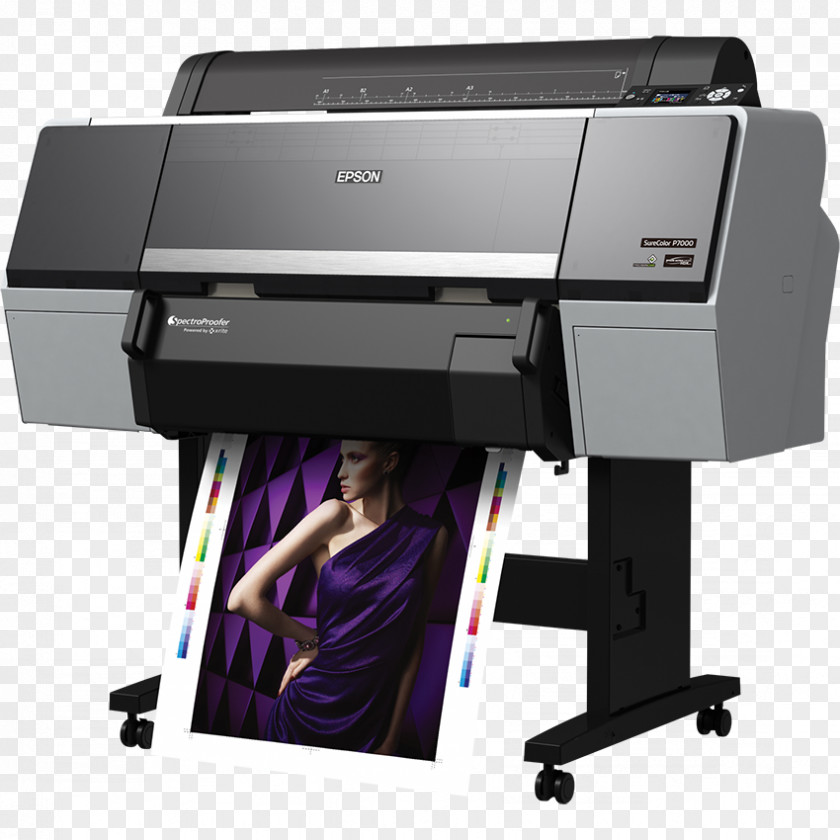 Printer Epson SureColor P7000 Printing Wide-format Ink PNG