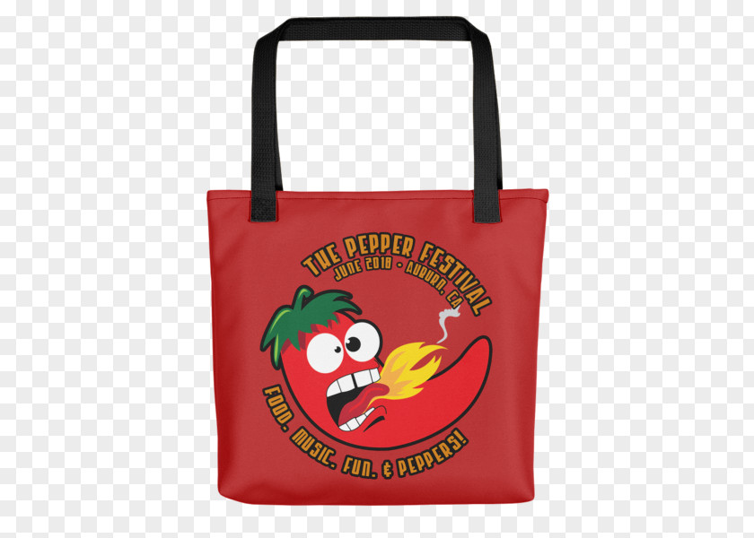 T-shirt Tote Bag Shopping The Pepper Festival PNG