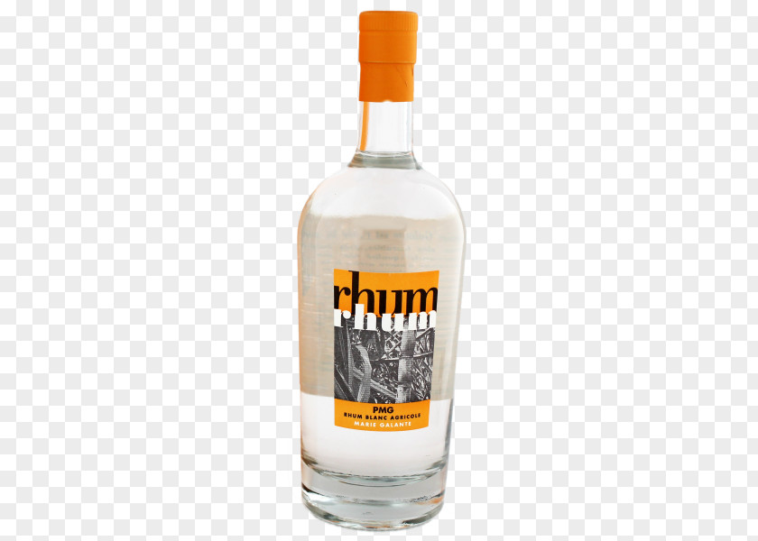 Vodka Liqueur Rum Marie-Galante Glass Bottle PNG