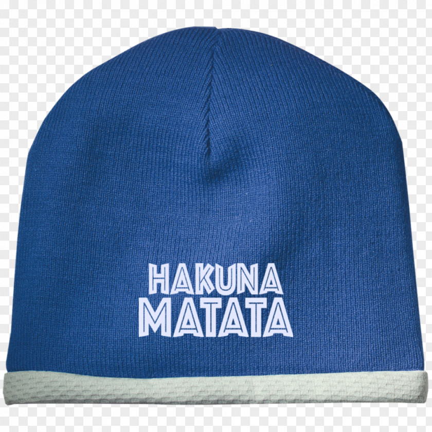 Hakuna Matata Beanie Knit Cap Acrylic Fiber Knitting PNG