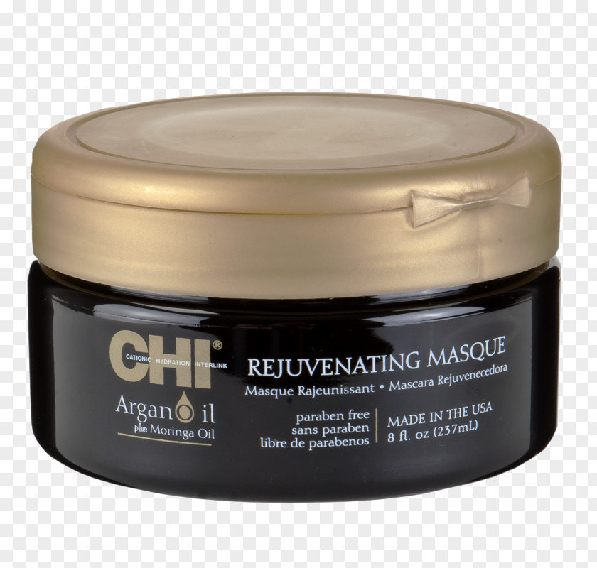 Oil Material CHI Argan Plus Moringa Mask Facial Cream PNG