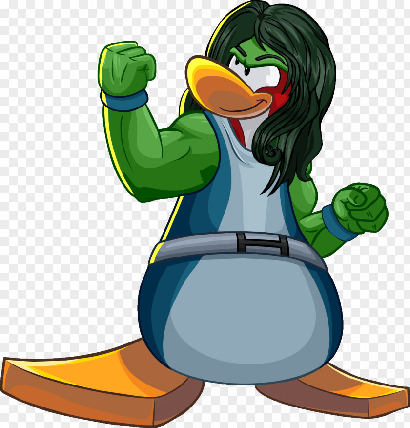 She Hulk She-Hulk Club Penguin Superhero PNG