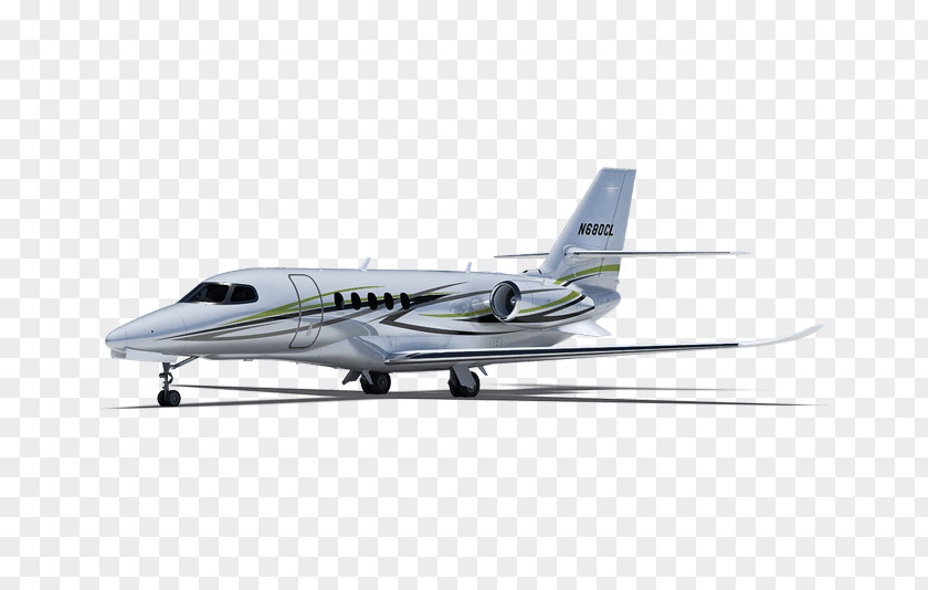 Airplane Business Jet Cessna CitationJet/M2 Citation Latitude Aircraft PNG