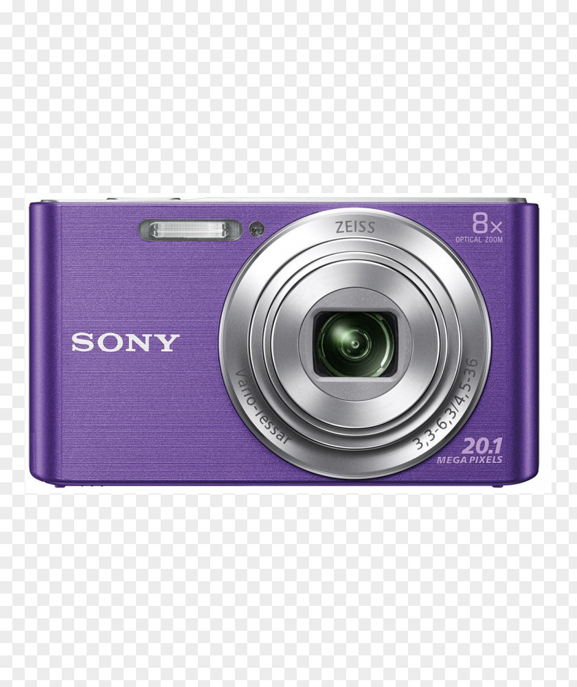 Camera Sony Cyber-shot DSC-W830 Cybershot W830 Point-and-shoot Zoom Lens Megapixel PNG
