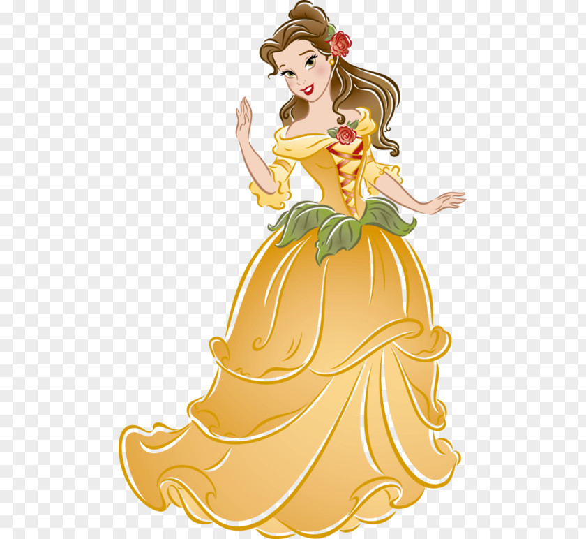 Cinderella Belle Ariel Beast Disney Princess PNG