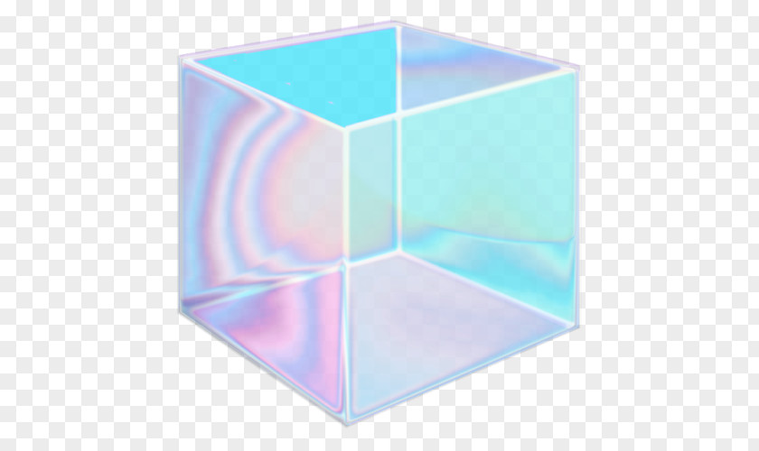 Holograph Rectangle Plastic PNG