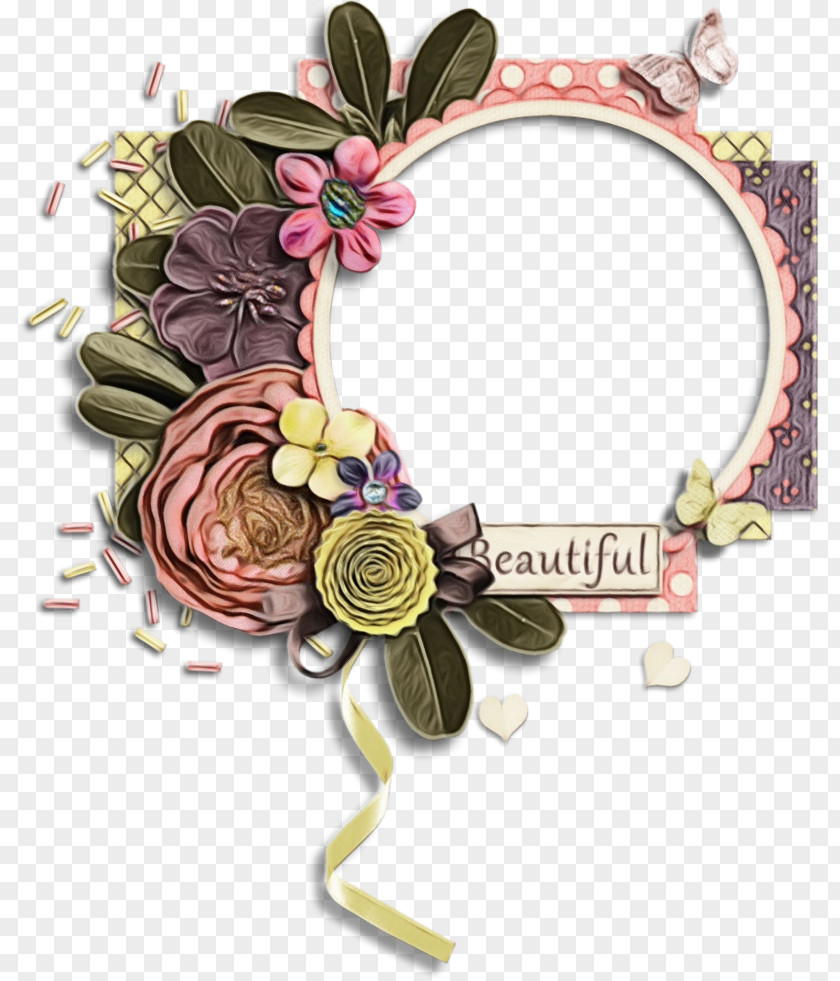 Picture Frame Flower PNG