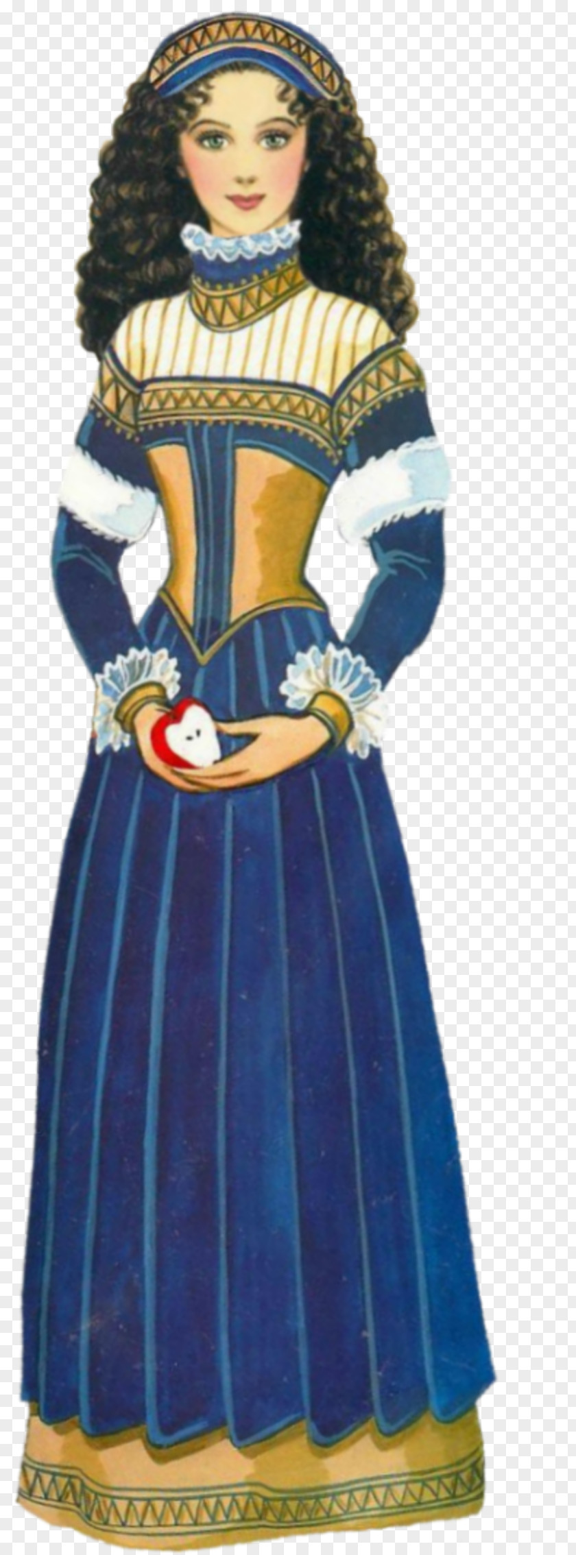 Snow White Costume Design PNG