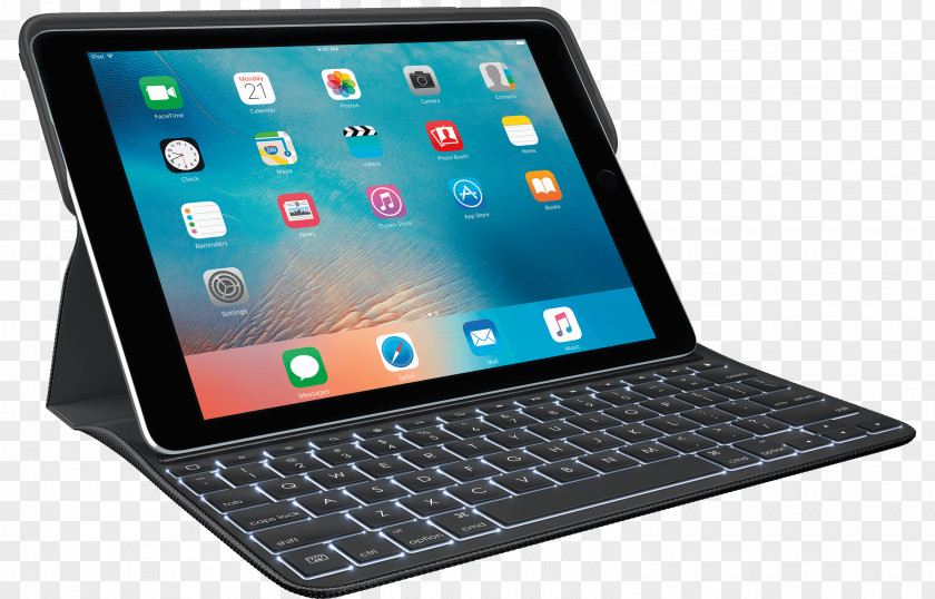 Tablet Computer Keyboard Apple Backlight Logitech IPad Pro PNG