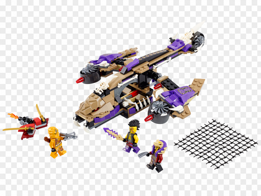 Toy LEGO 70746 NINJAGO Condrai Copter Attack Lego Ninjago Minifigure 70752 Jungle Trap PNG