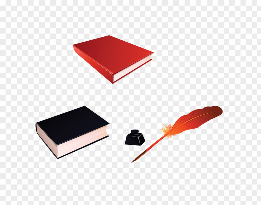 Books And Quill Pen Software Raster Graphics PNG