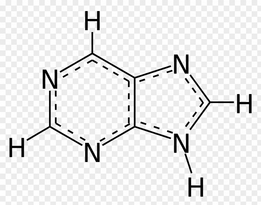 Purine Adenine Chemical Compound PNG