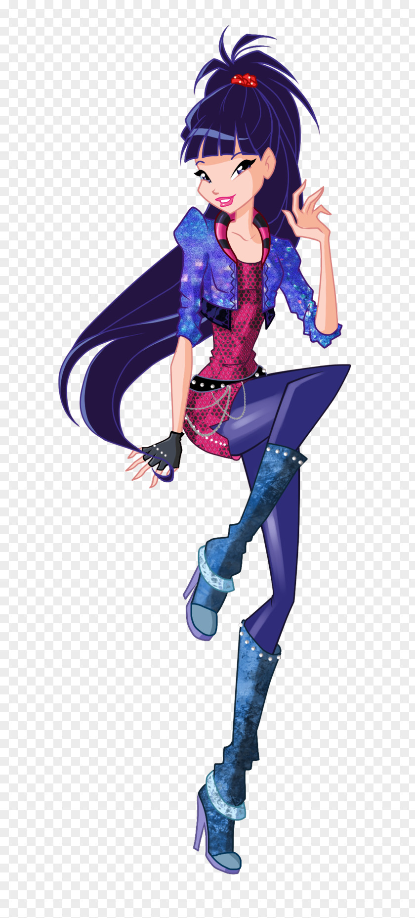 Season 5In Full Bloom Musa Tecna Aisha Winx Club PNG