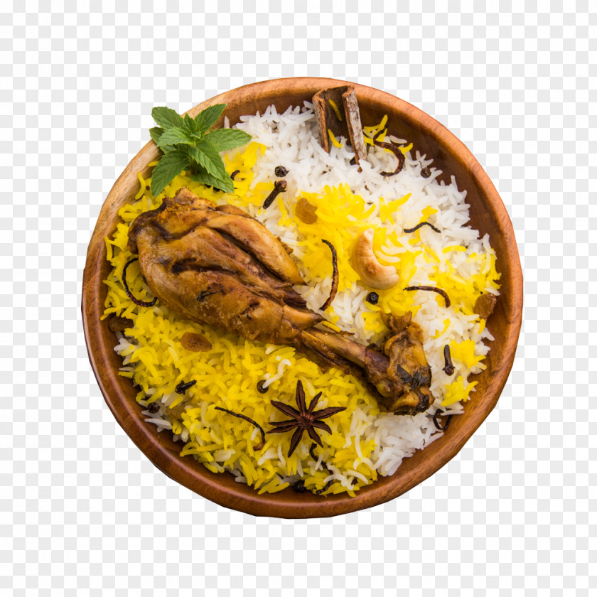 Biryani Hyderabadi Indian Cuisine Dish Chicken Meat PNG