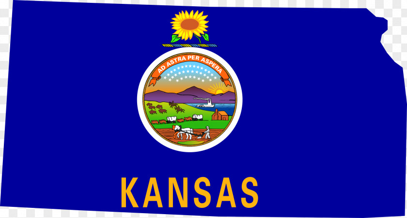 Da Flag Of Kansas The United States State PNG