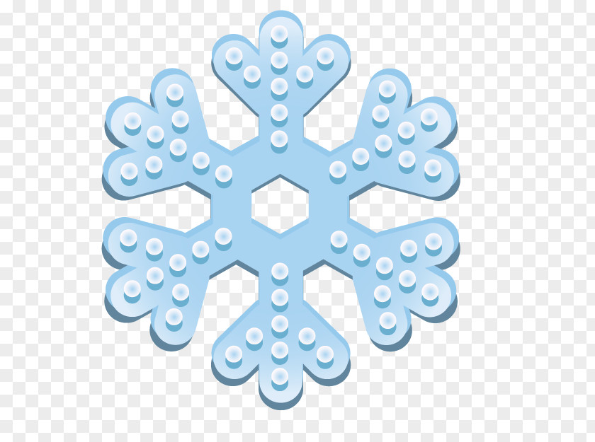 Snowflake Blue Icon PNG