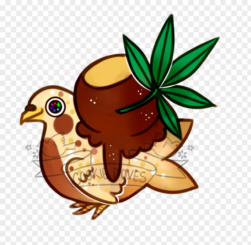 Squab Bird Cartoon Clip Art PNG