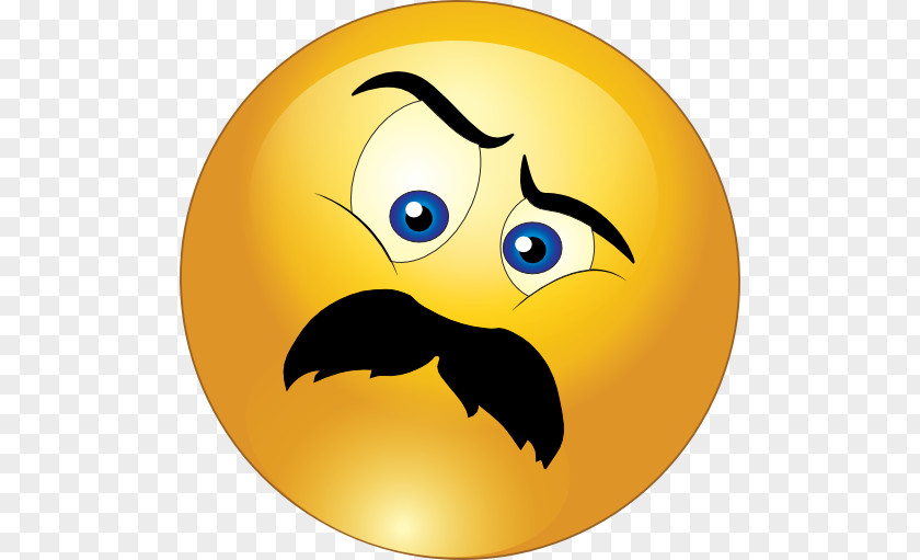 Annoyed Smiley Emoticon Moustache Wink Clip Art PNG