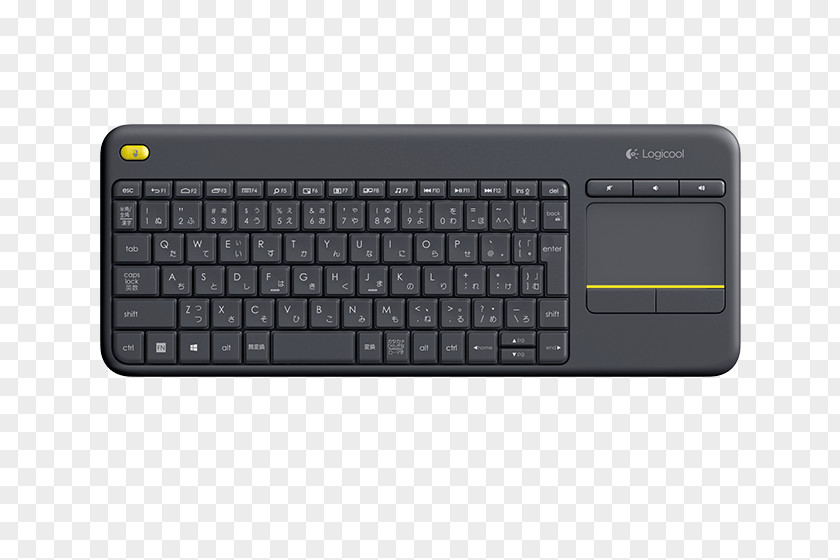 Computer Mouse Keyboard Logitech K400 Plus Wireless PNG